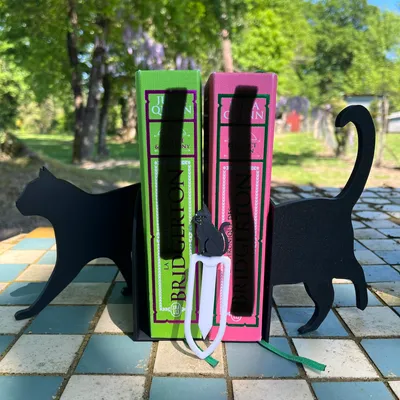 Serre livres + marque page